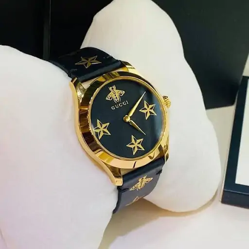 Gucci G Timeless - Black Gold